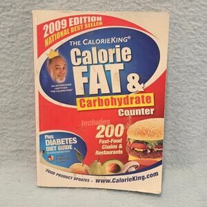 The CalorieKing Calorie, Fat & Carbohydrate Counter 2009 (ISBN 9781930448223)